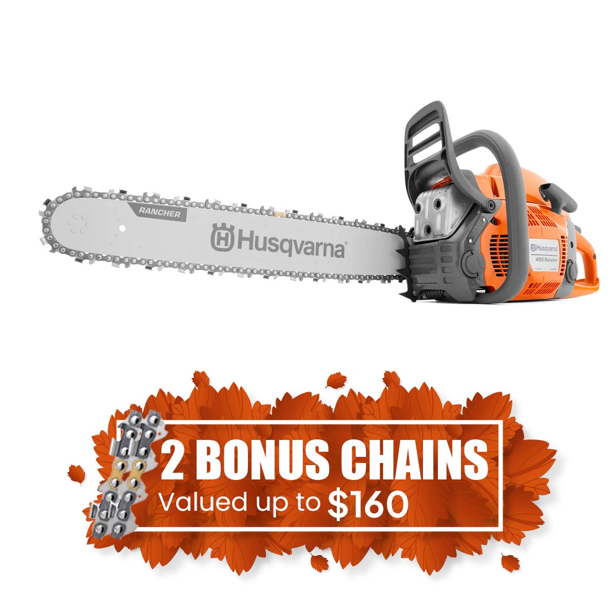 Husqvarna 455 Rancher AutoTune Chainsaw